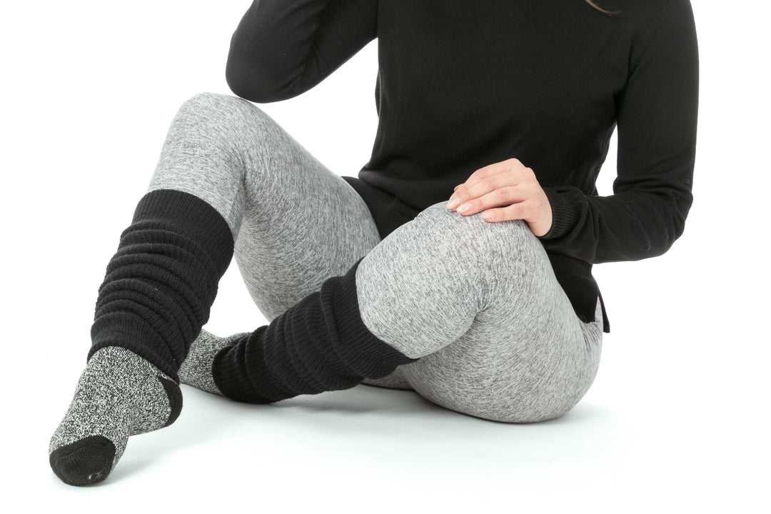 Noyer & Beige - Chaussettes Thermiques