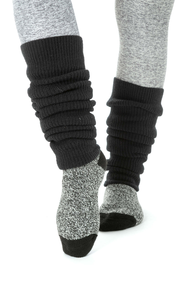 Noyer & Beige - Chaussettes Thermiques