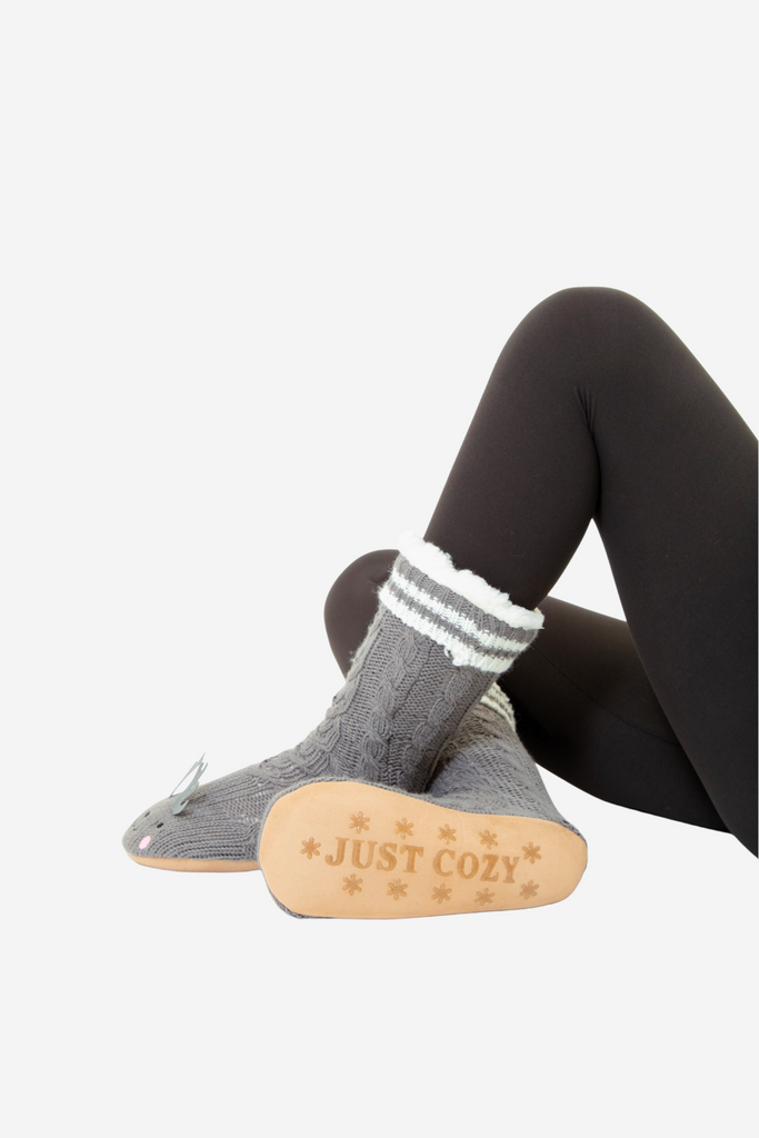 Grippy Fuzzy Slipper Socks - FINAL SALE – Inherit Co.