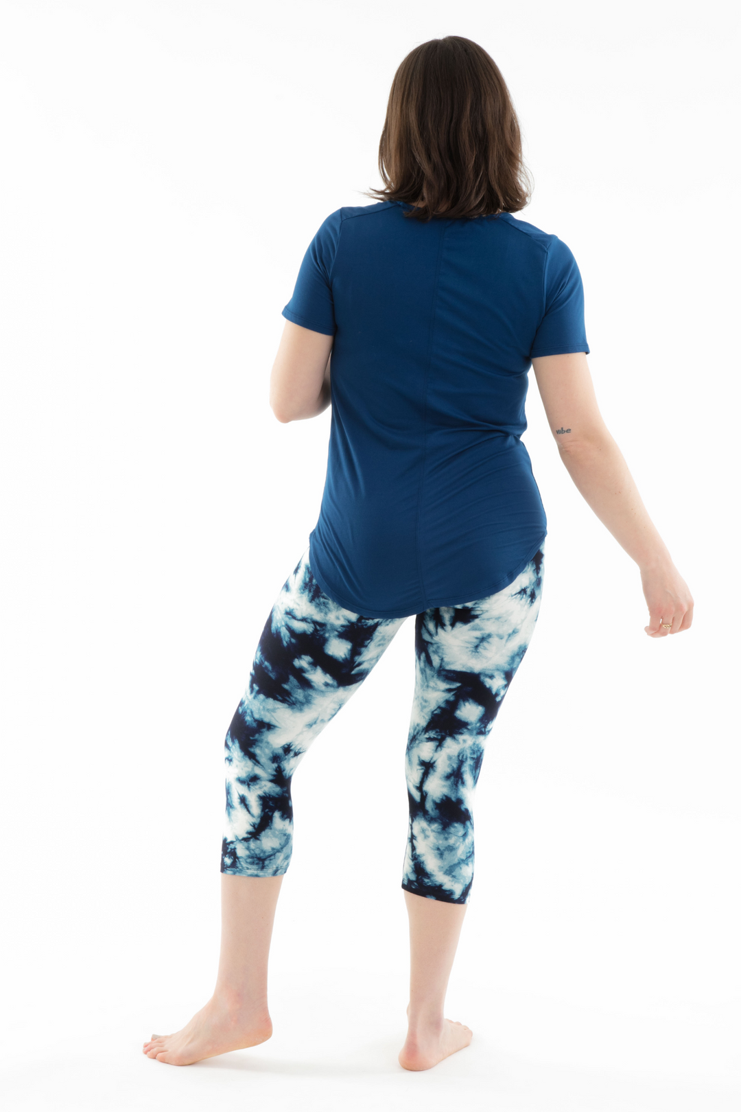 Navy Blue Dye - Capris