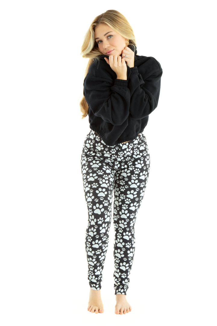 Flower Field - Leggings doublés confortables