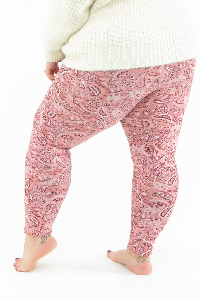 Pink Paisley - Cozy Lined