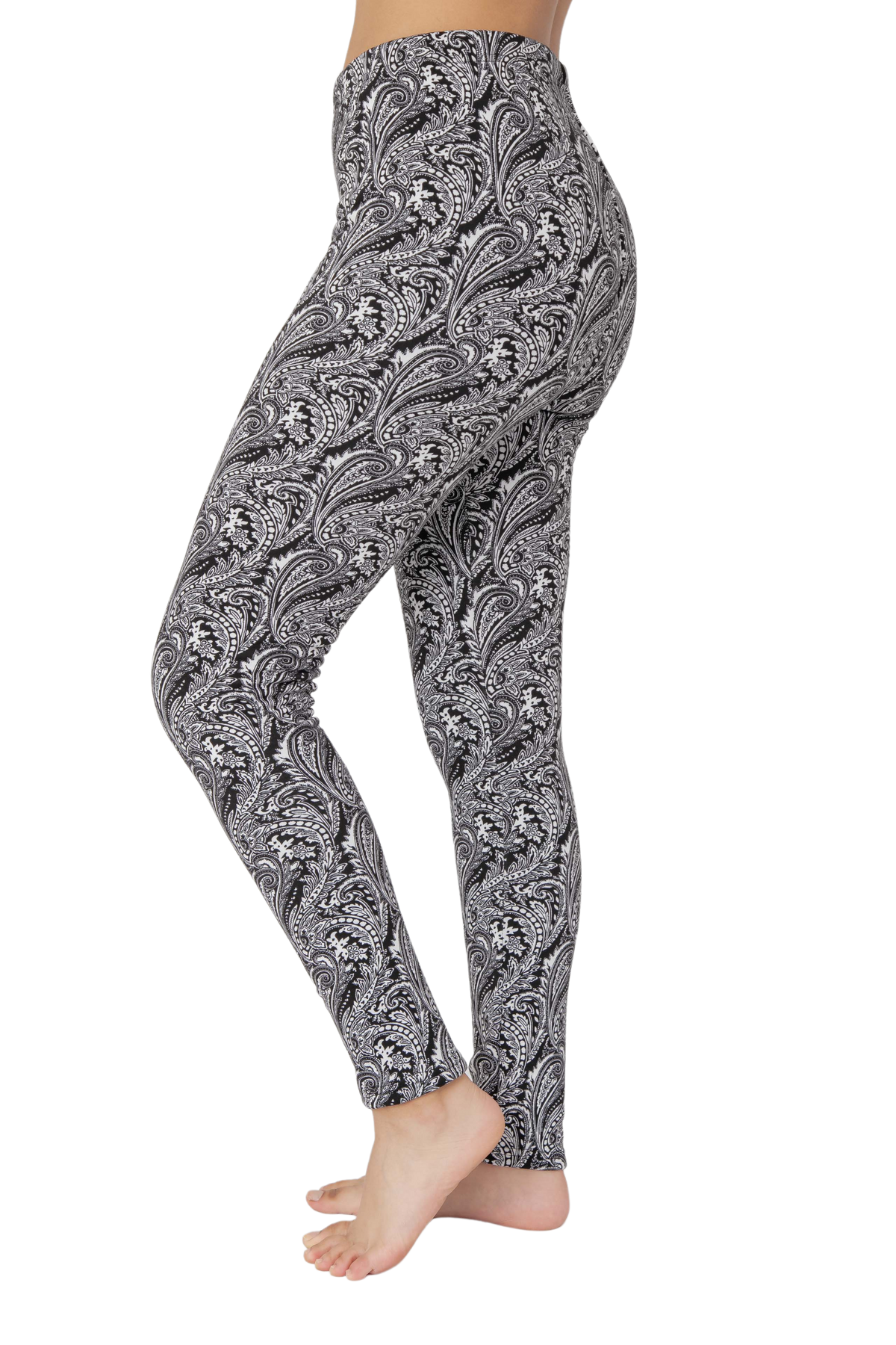 Womens Seamless Print Winter Thermal Leggings Women Thick Velvet Wool  Cashmere Pants Trousers For Sexy Look 40# From Mu02, $12.05