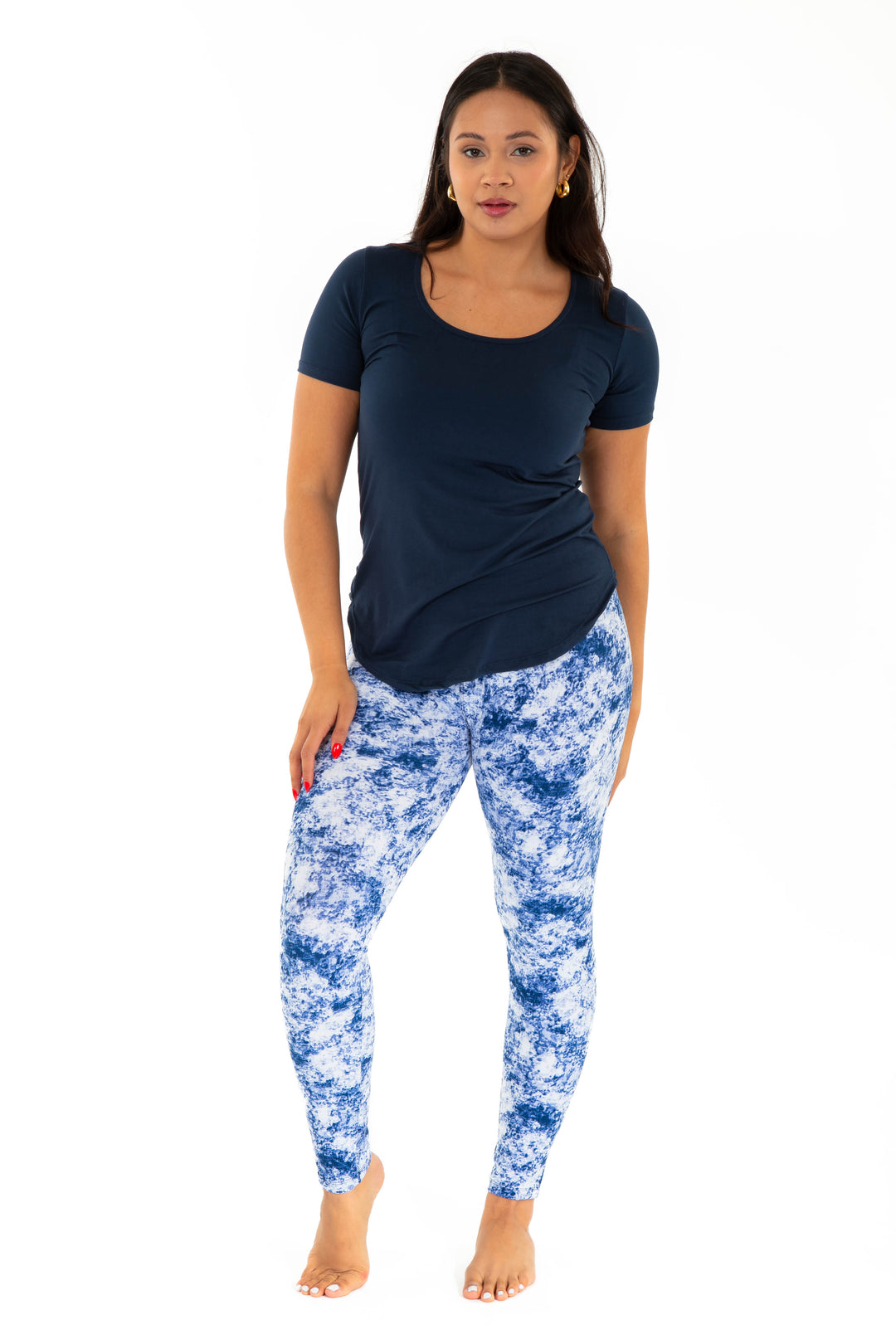 Soft Navy Dye - All Season Leggings
