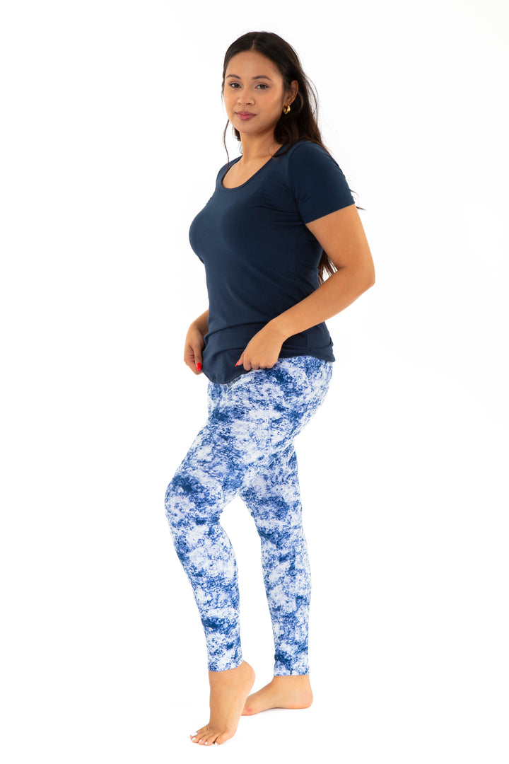 Soft Navy Dye - All Season Leggings