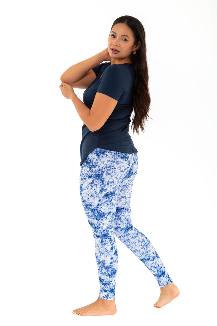 Soft Navy Dye - All Season Leggings