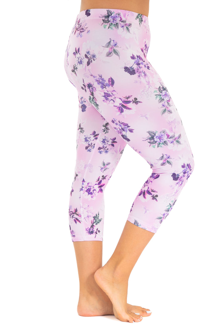 Purple Iris - Capris
