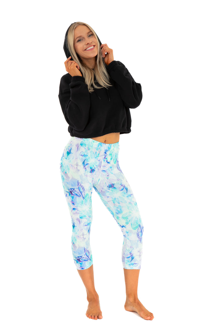 Bluish Jungle - Capris
