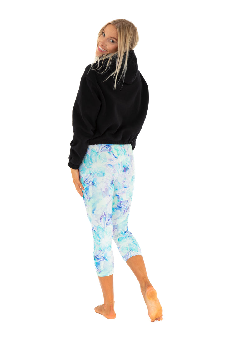 Bluish Jungle - Capris