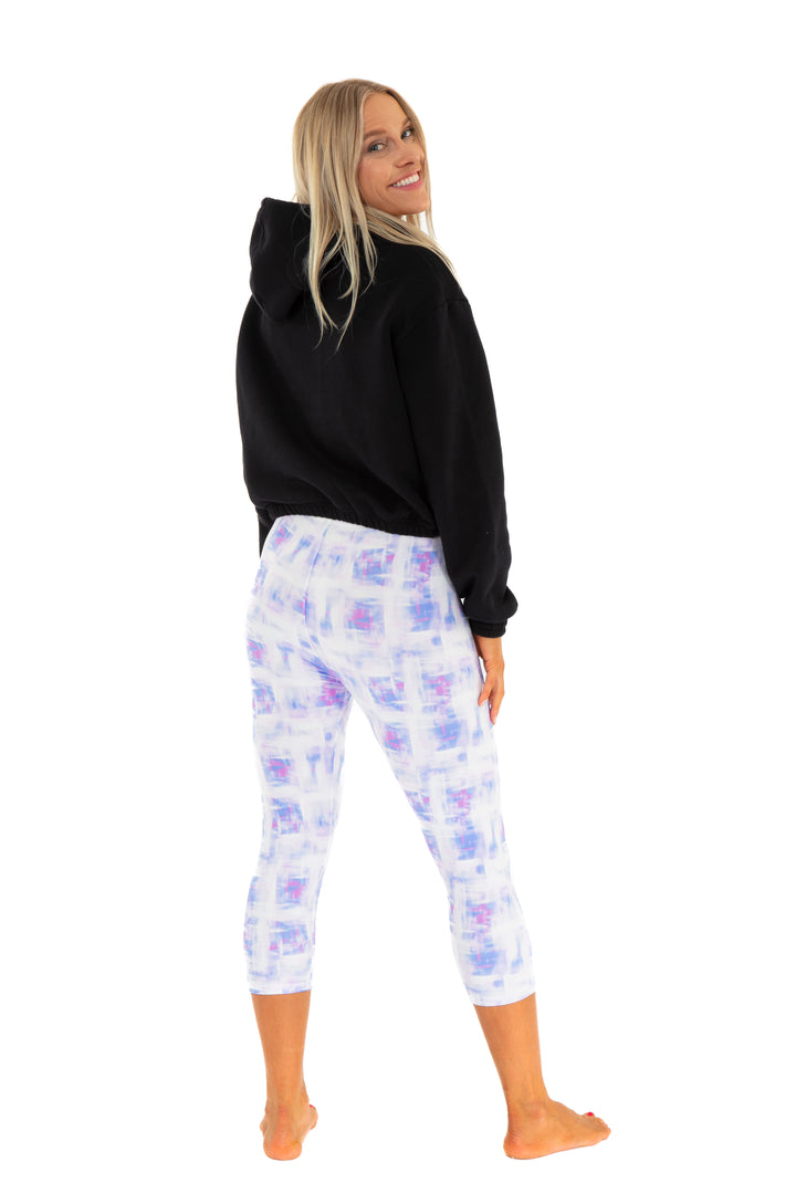 Blue & Pink Colored - Capris