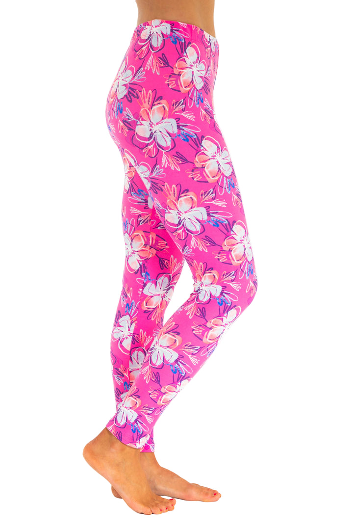 Magnolia in Pink - All Season Leggings
