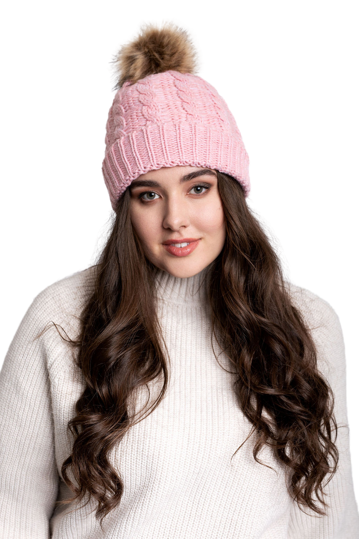 Pink - Cozy Lined Hat