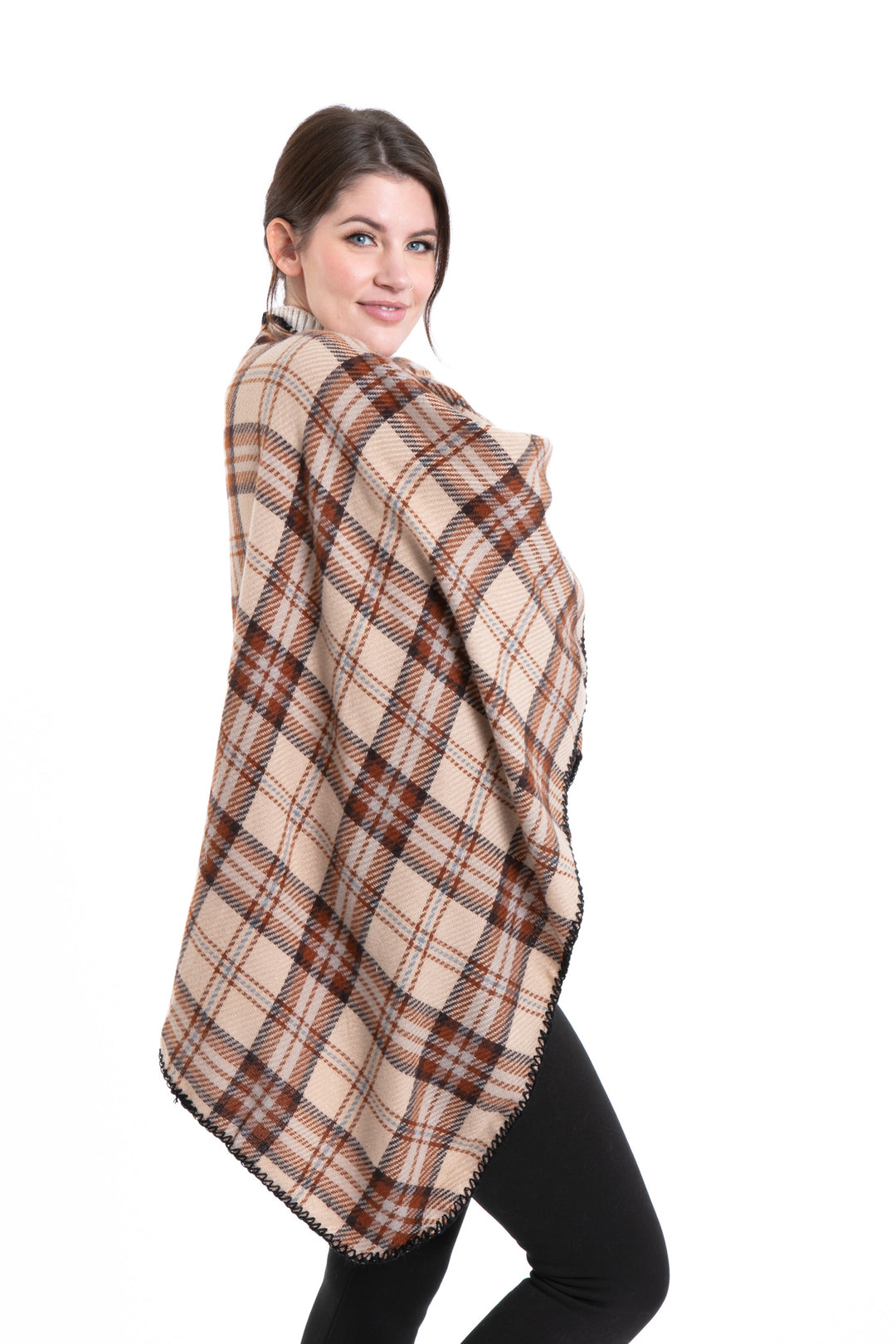 Casandra - foulard poncho