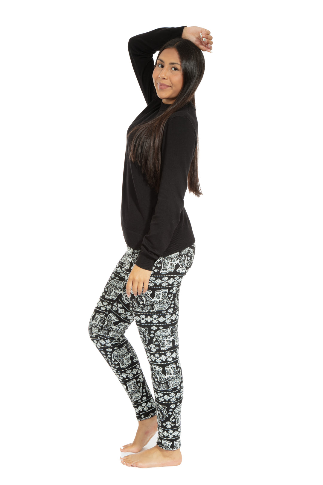 Divine Ellie - Leggings doublés confortables