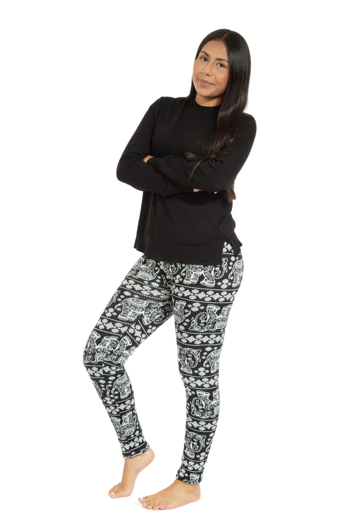 Divine Ellie - Leggings doublés confortables