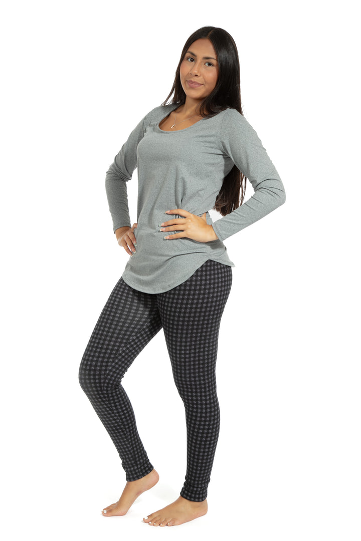 Vintage Diamond - Cozy Lined Leggings