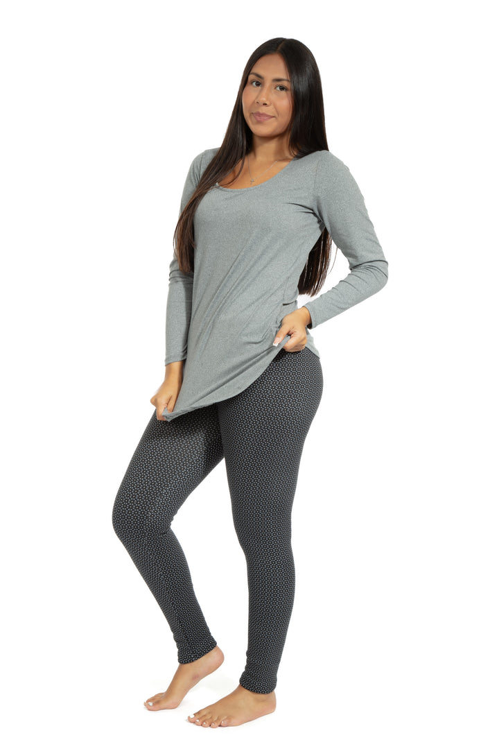 Tiny Squares - Leggings doublés confortables