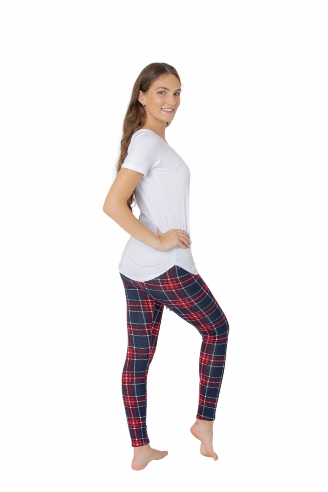 Blue Tartan - Cozy Lined