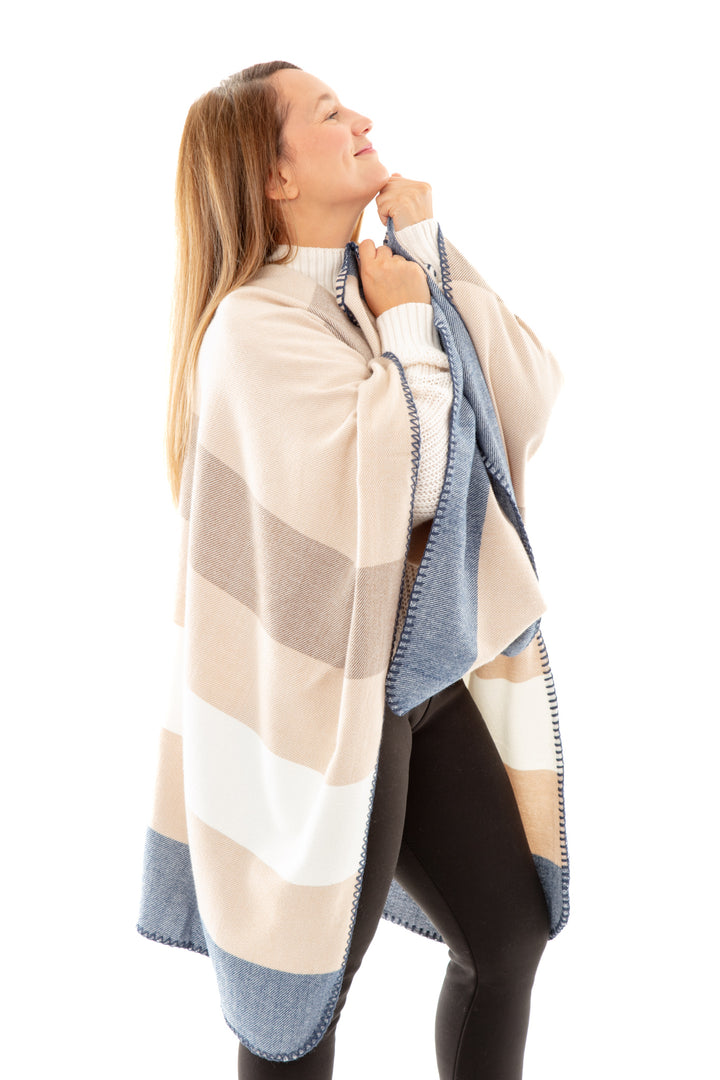 Fabienne - Poncho Scarf