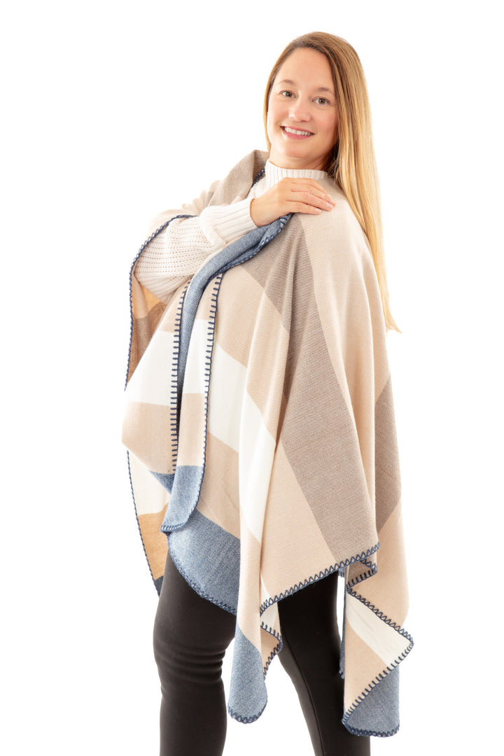 Fabienne - Poncho Scarf