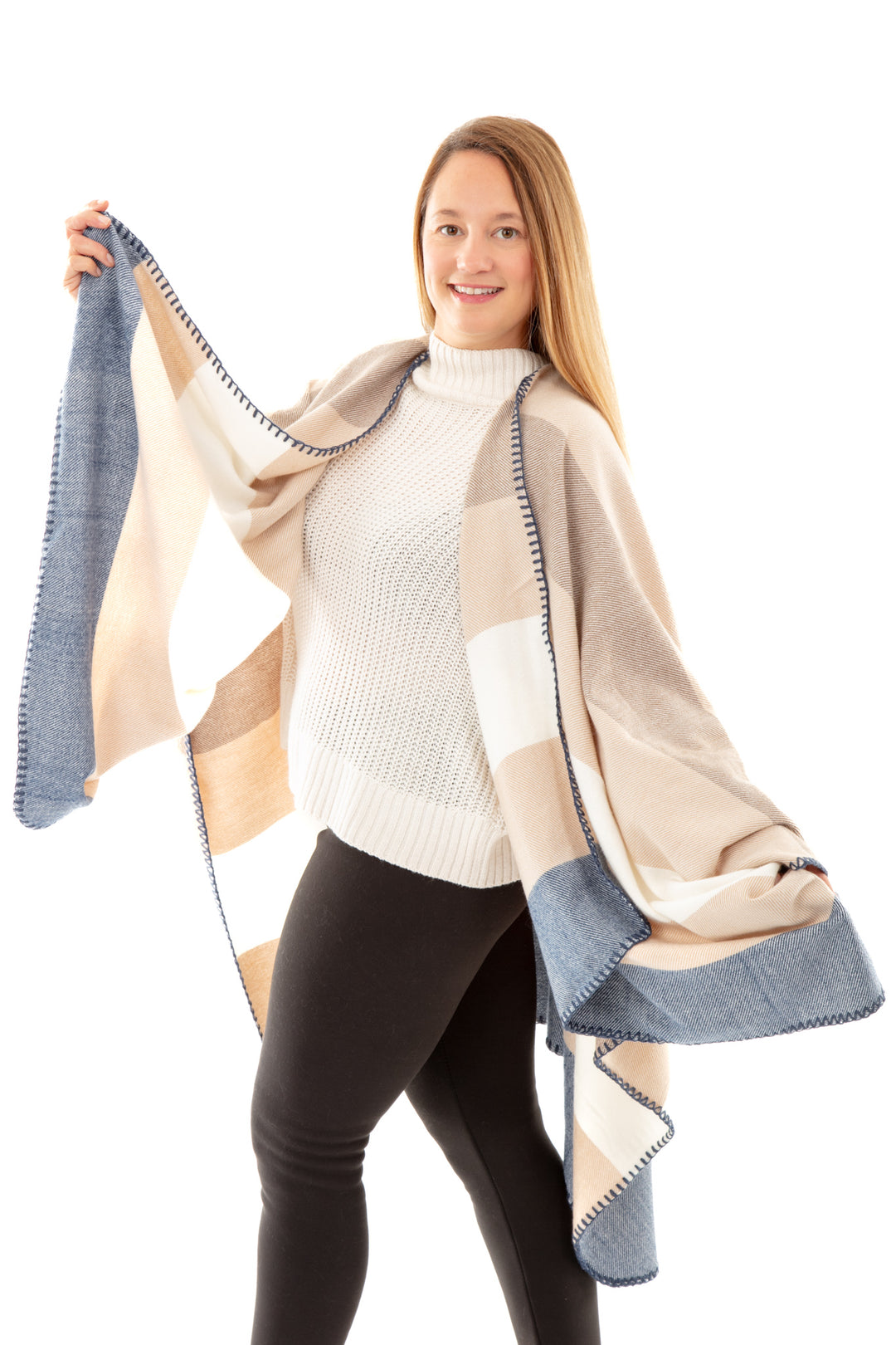 Fabienne - Poncho Scarf