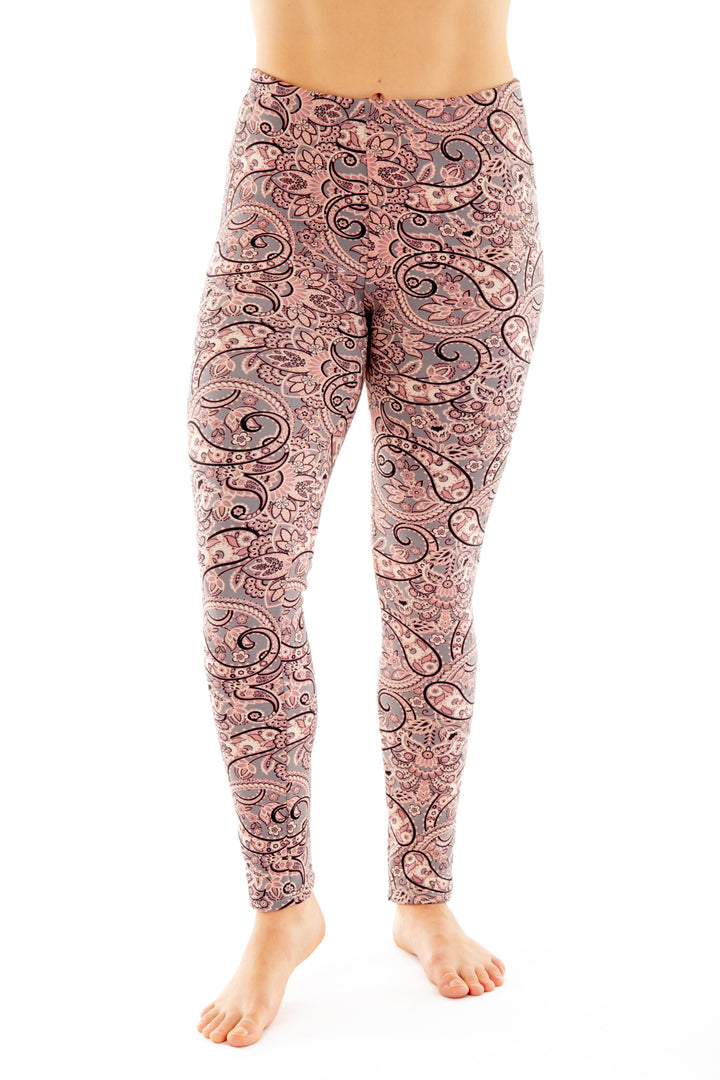 Coral Paisley - Cozy Lined