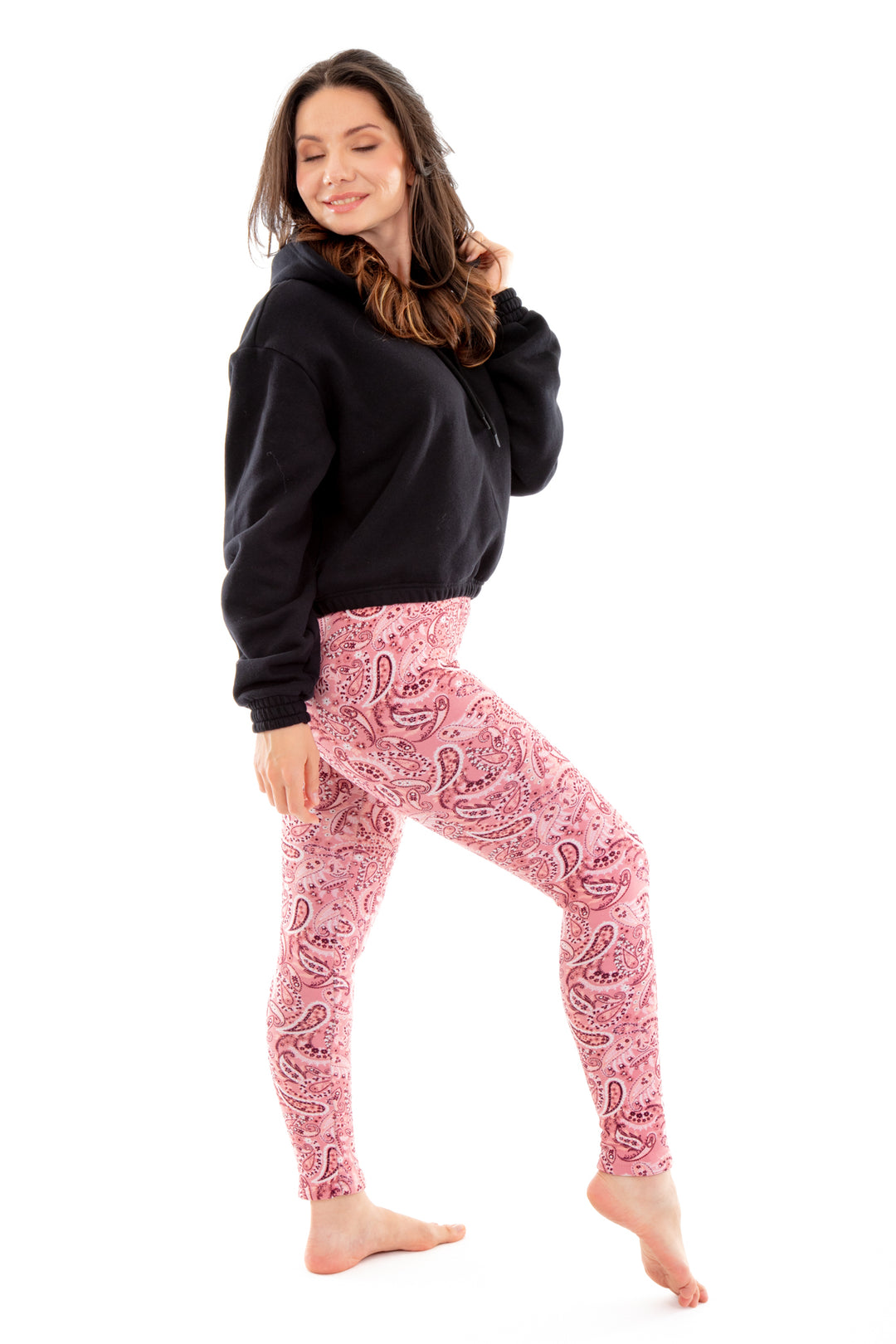 Pink Paisley - Cozy Lined