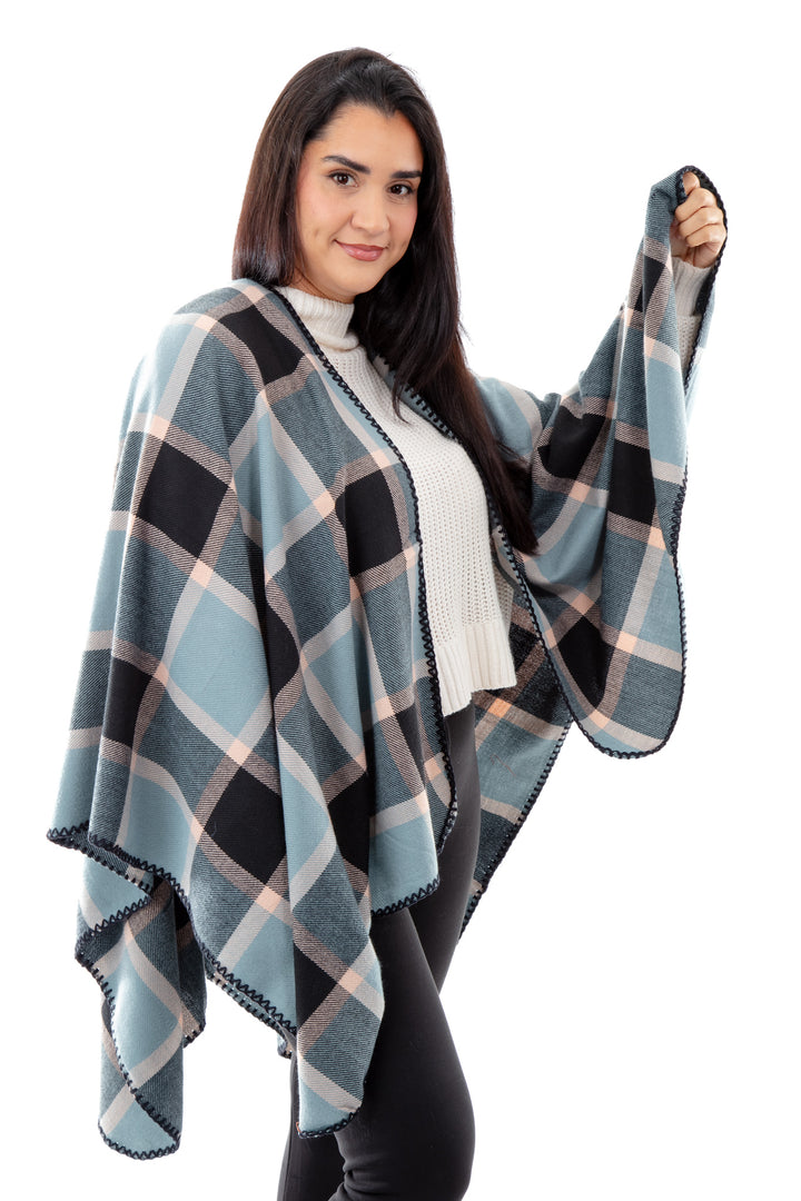 Lia - Écharpe Poncho