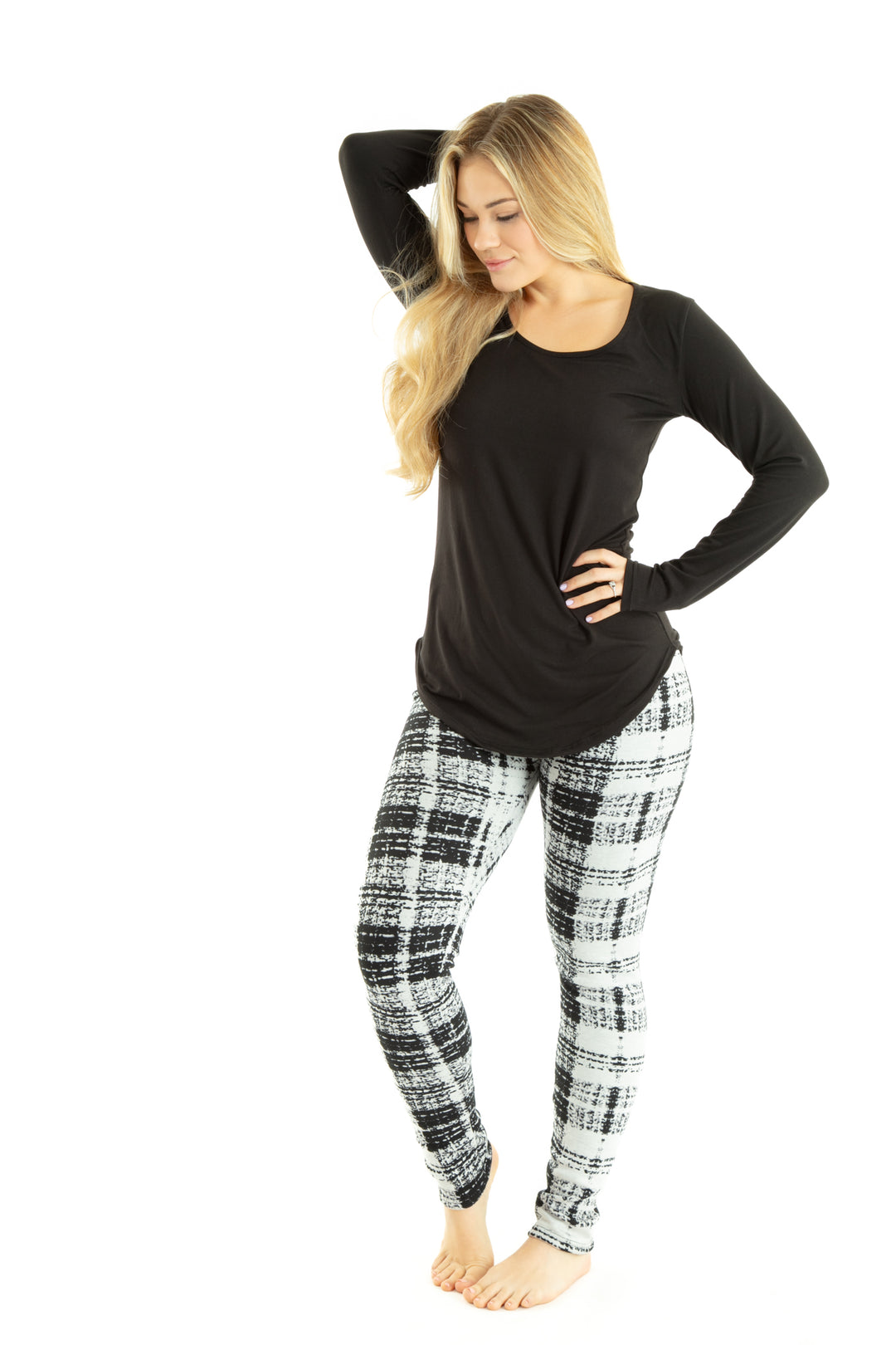 Plaid Print - Cozy Lined