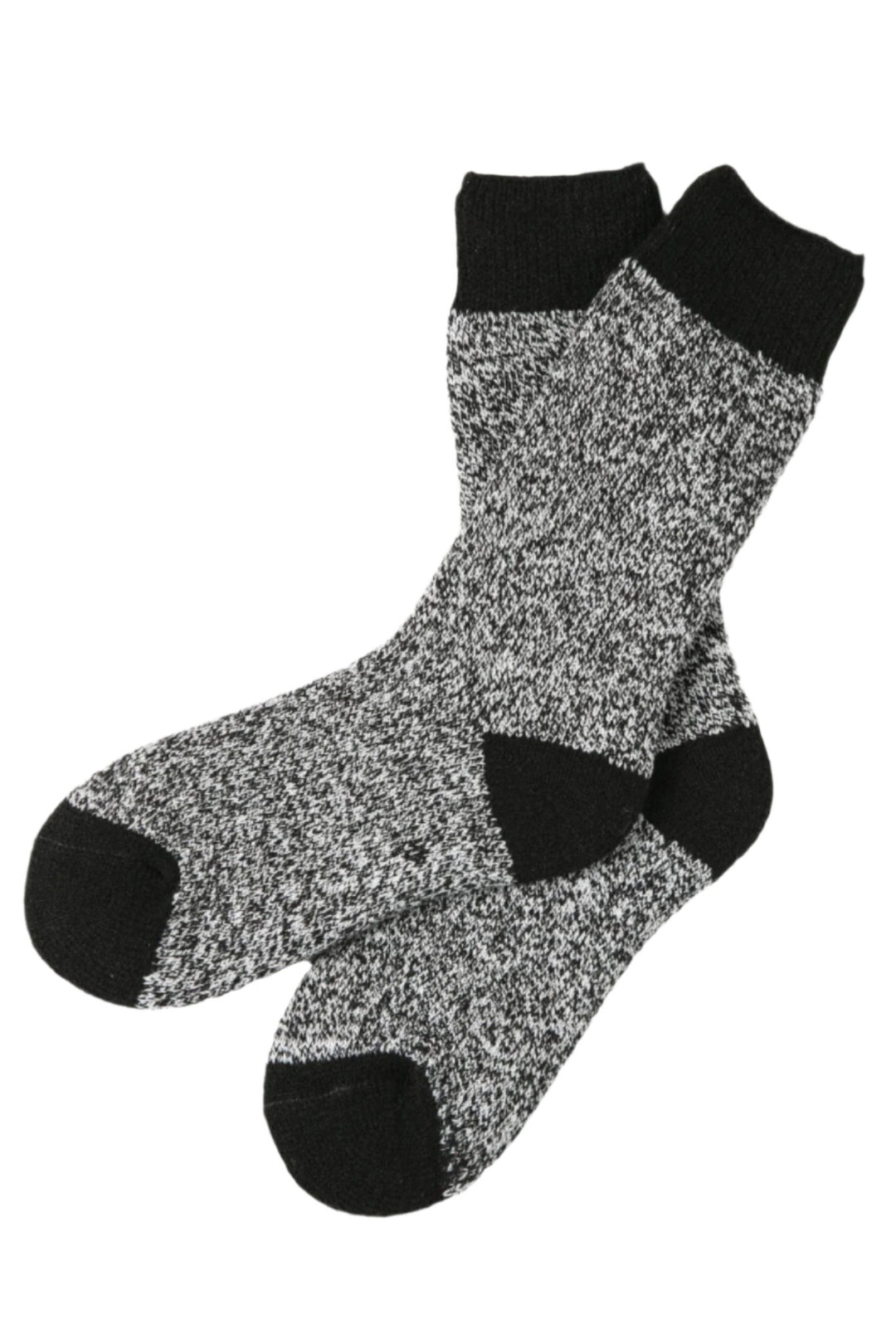 Noir et gris - Chaussettes thermiques