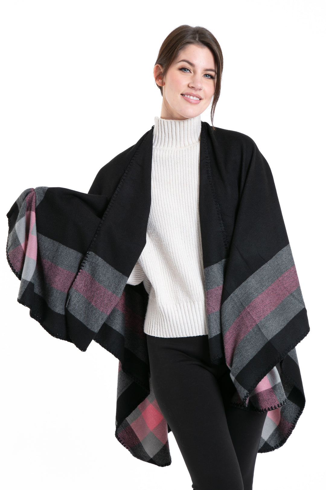 Ámbar - foulard poncho