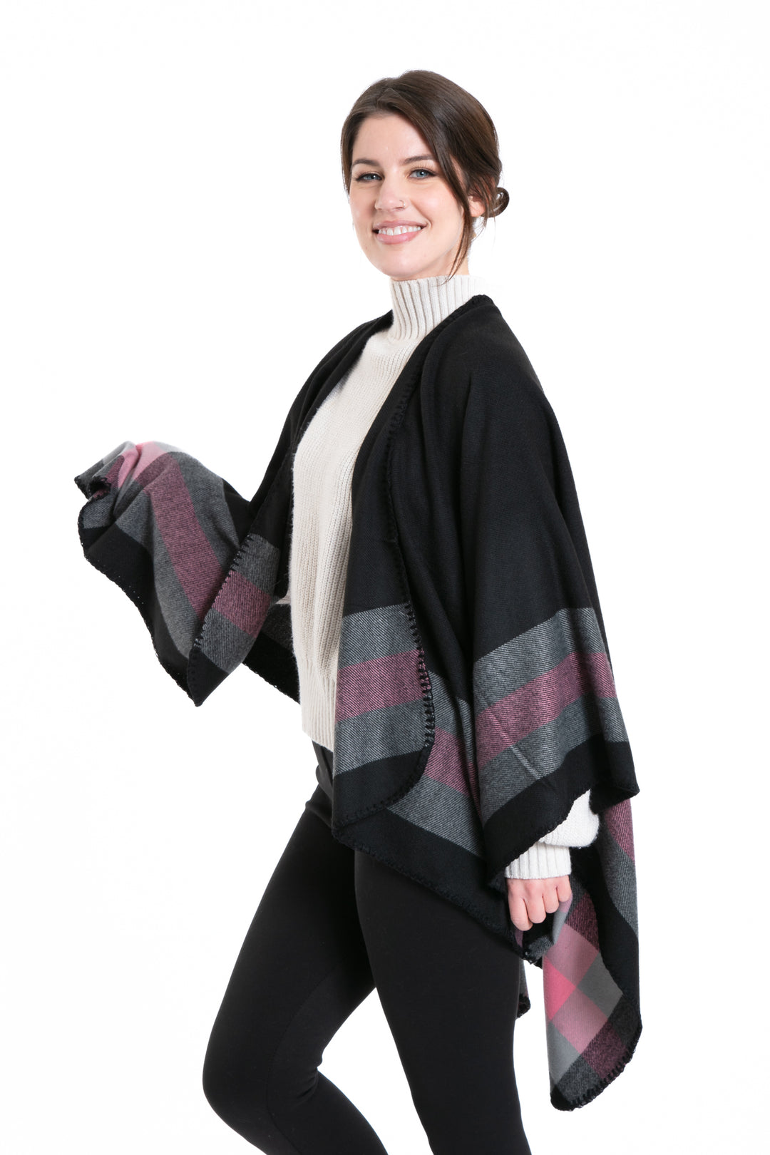 Ámbar - foulard poncho