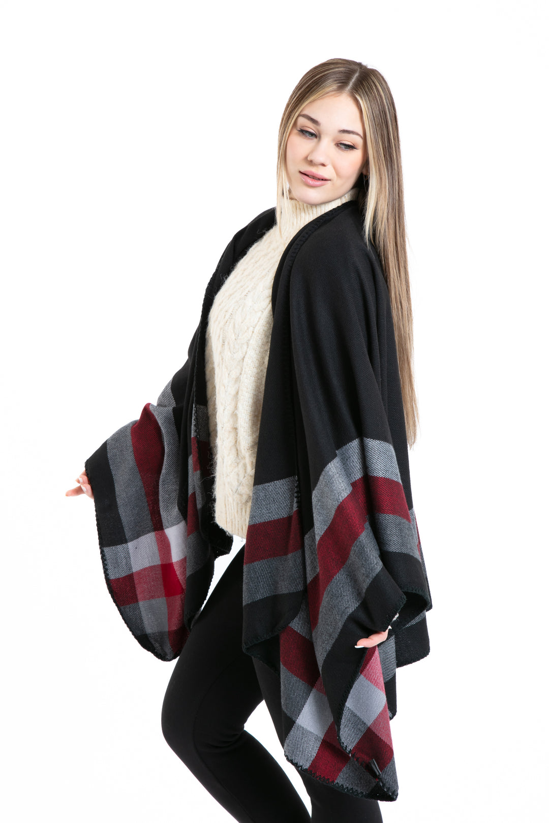 Evelyn - foulard poncho