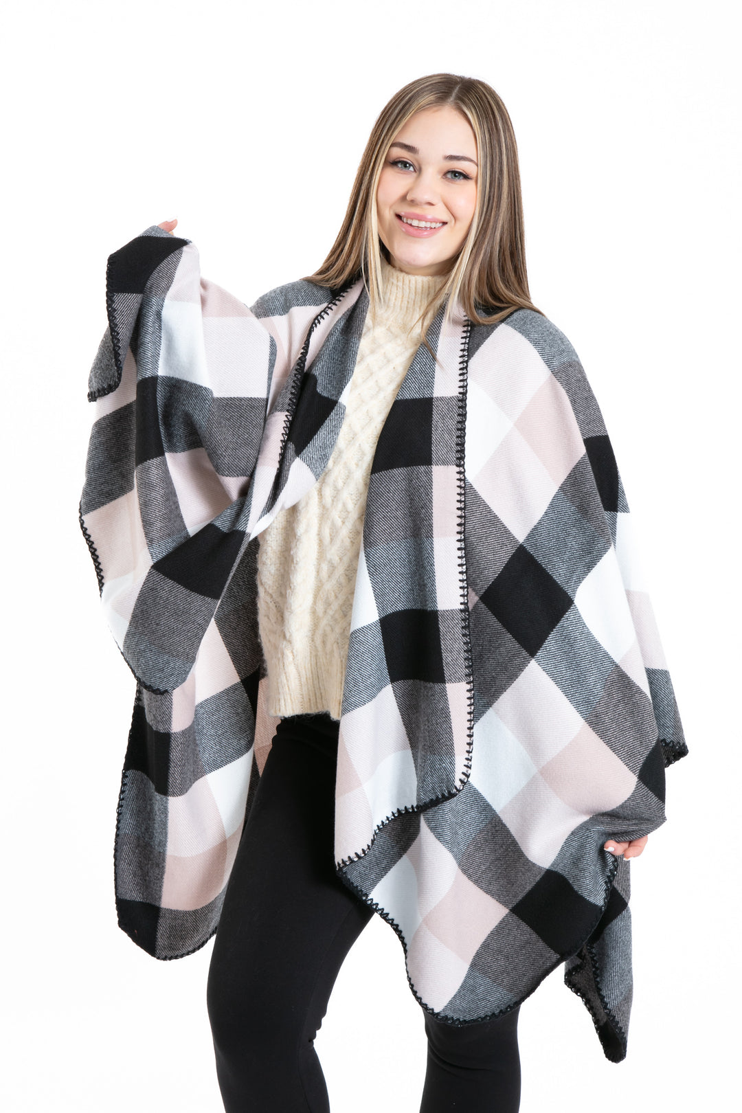 Thea - foulard poncho