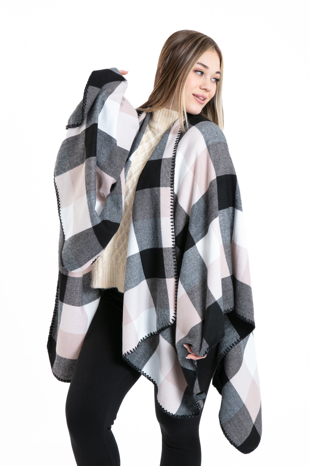 Thea - foulard poncho