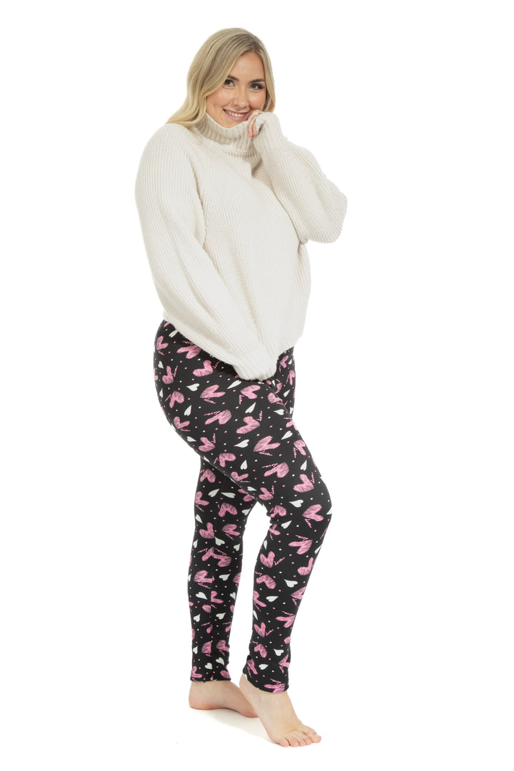 2 Hearts - Cozy Lined Leggings