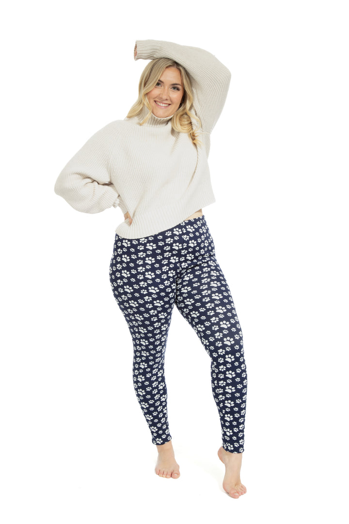 Little Paw - Cozy Lined Leggings