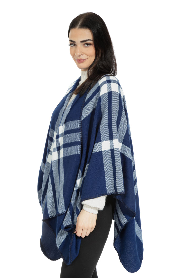 Sharon - Écharpe Poncho