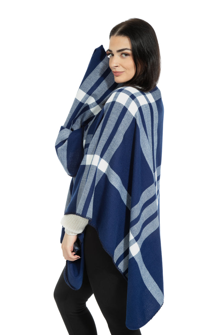 Sharon - Écharpe Poncho