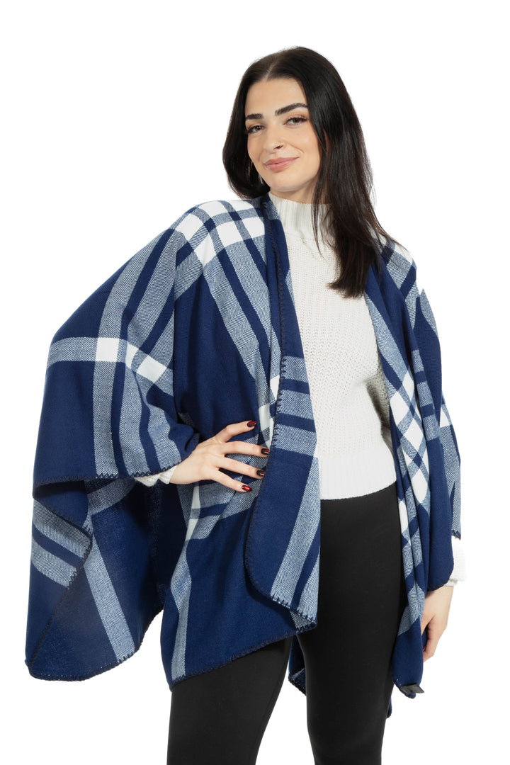 Sharon - Écharpe Poncho