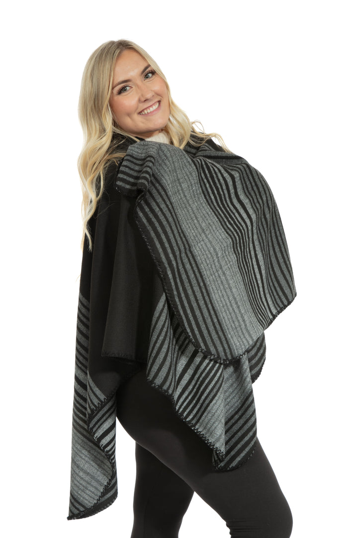 Valentina - Écharpe Poncho