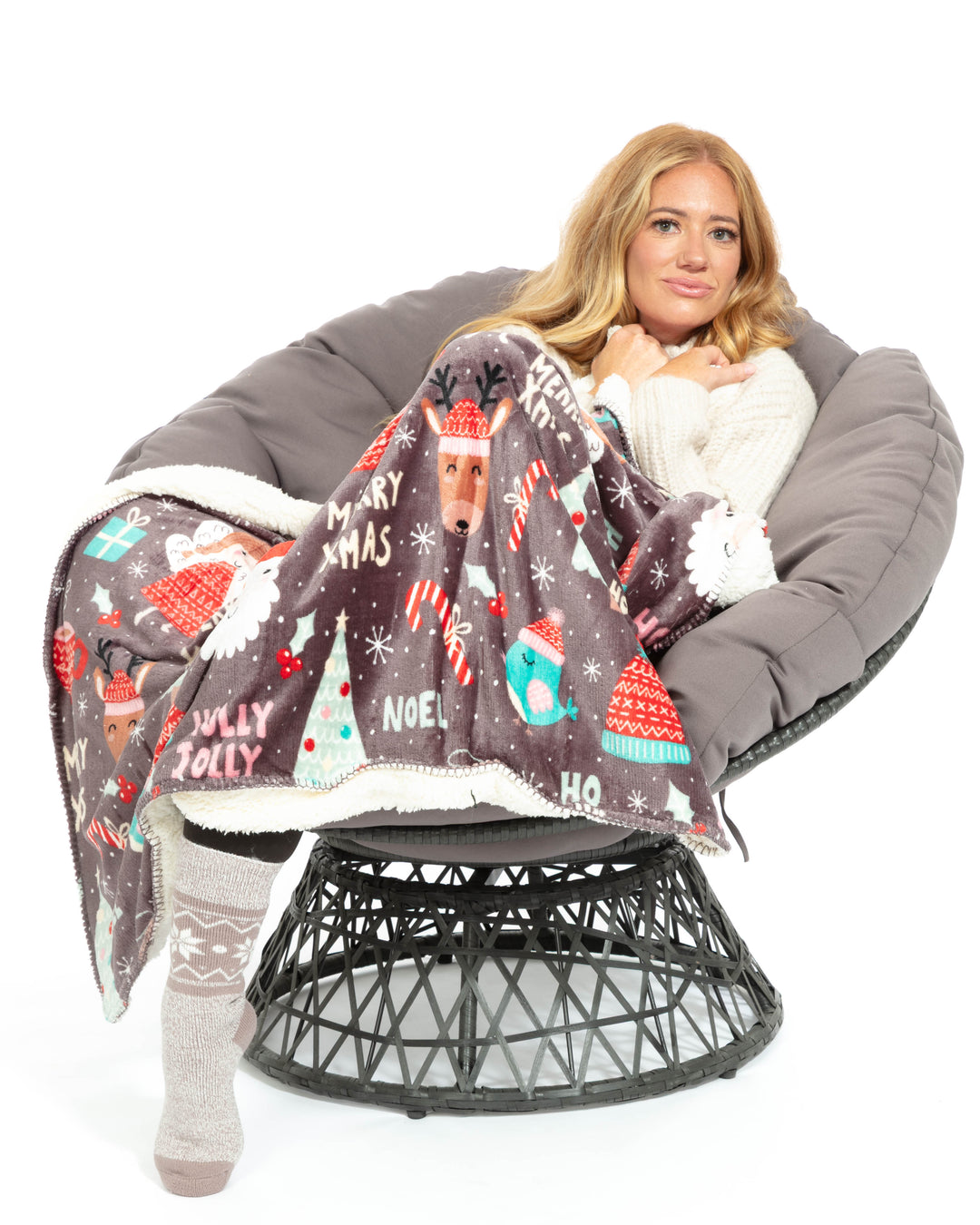 Holly Jolly Noël - Couverture Sherpa