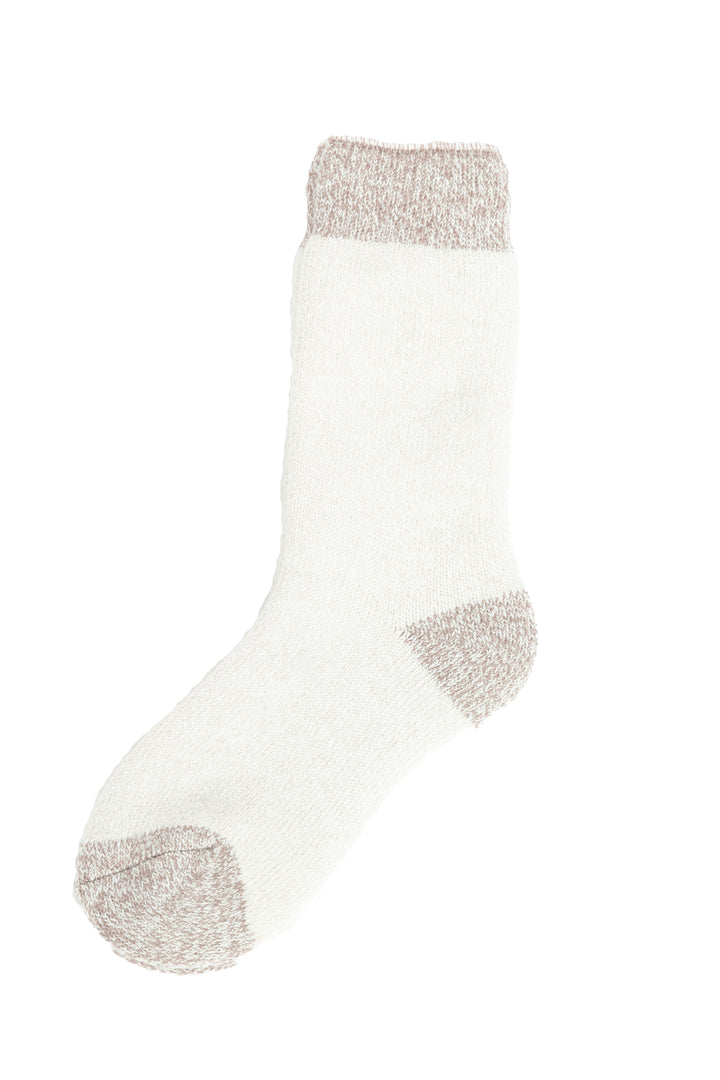 Noyer & Beige - Chaussettes Thermiques
