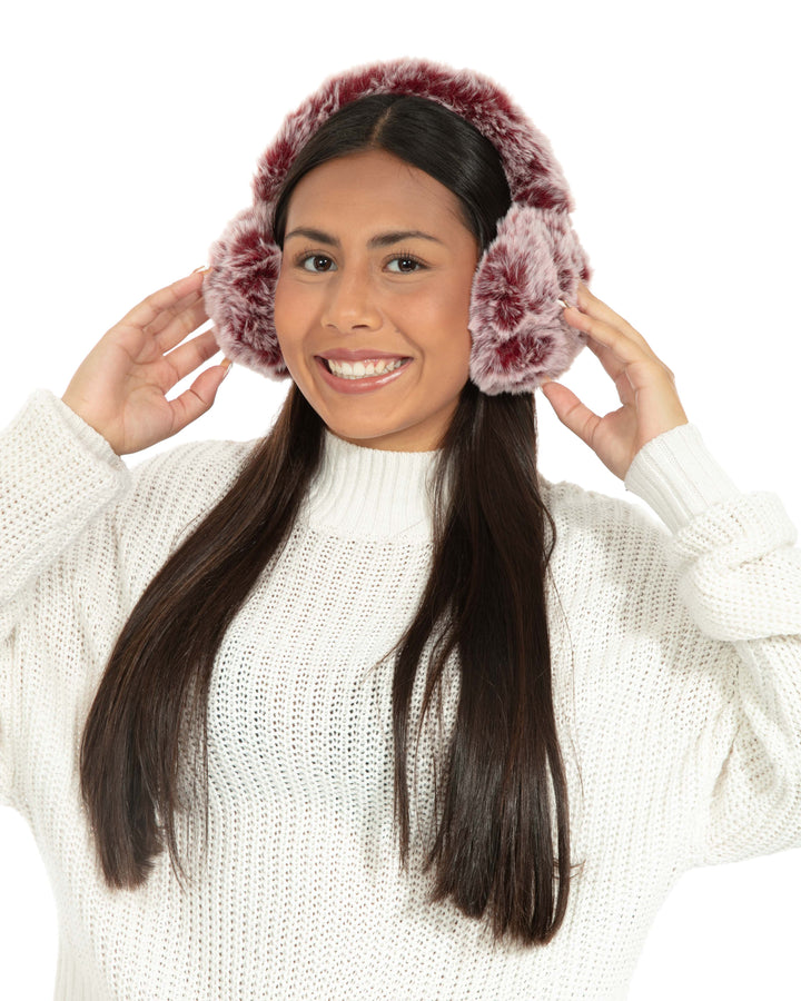 Deep Red - Earmuffs