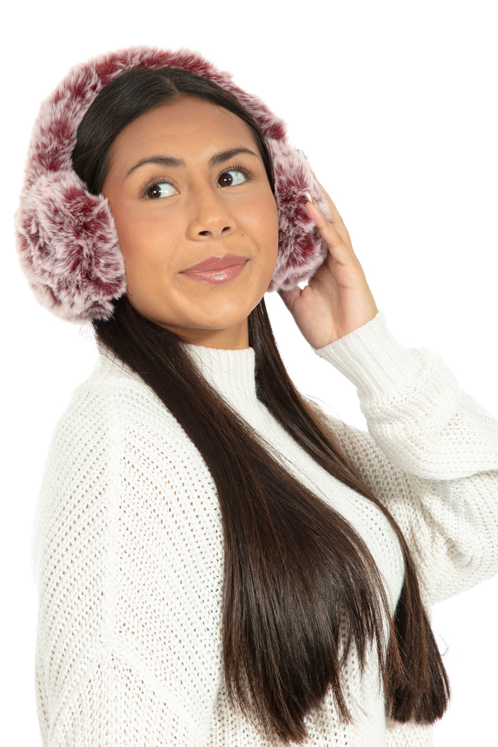 Deep Red - Earmuffs