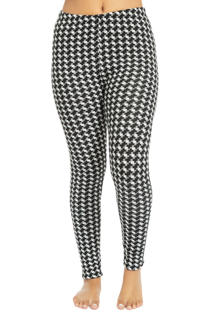 Black Xcross - Leggings doublés confortables