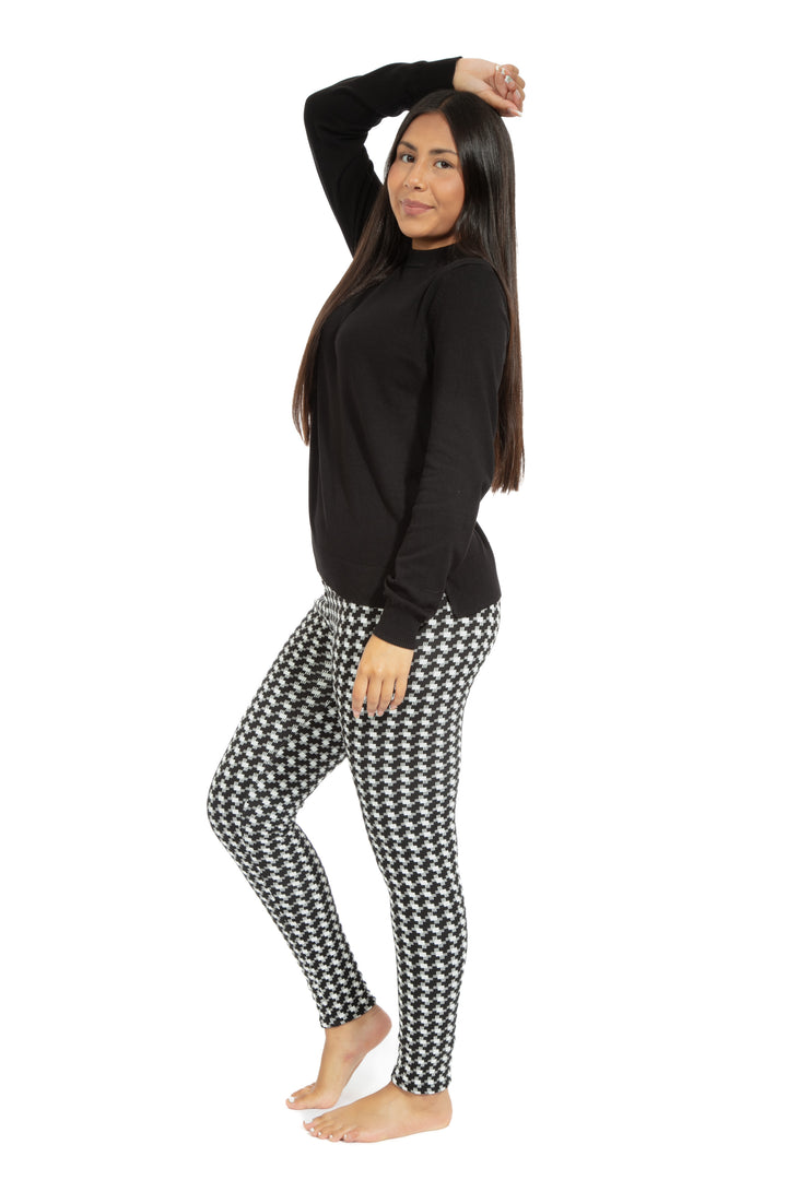 Black Xcross - Leggings doublés confortables
