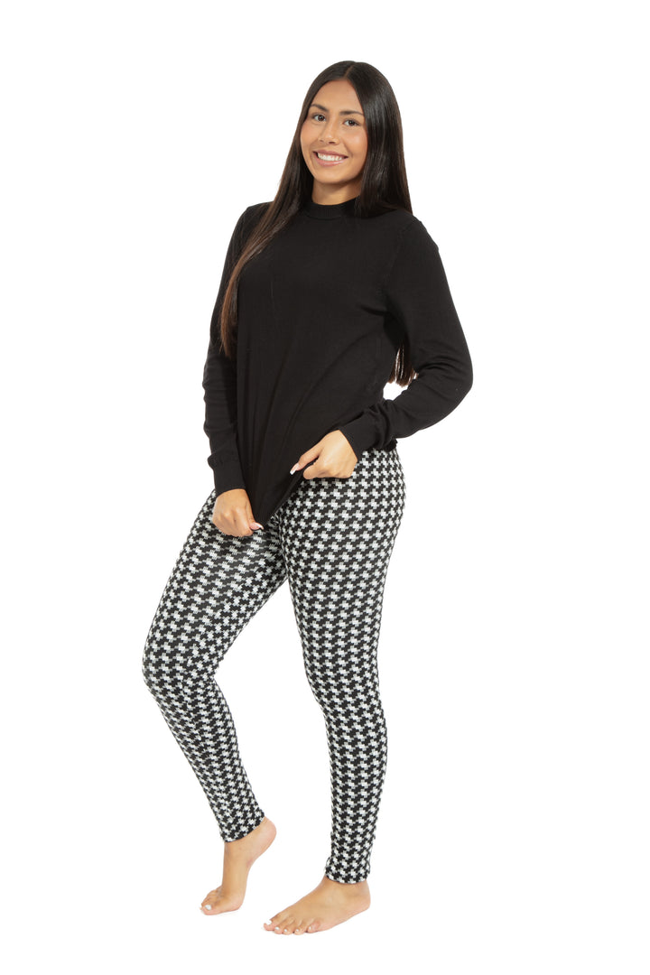 Black Xcross - Leggings doublés confortables