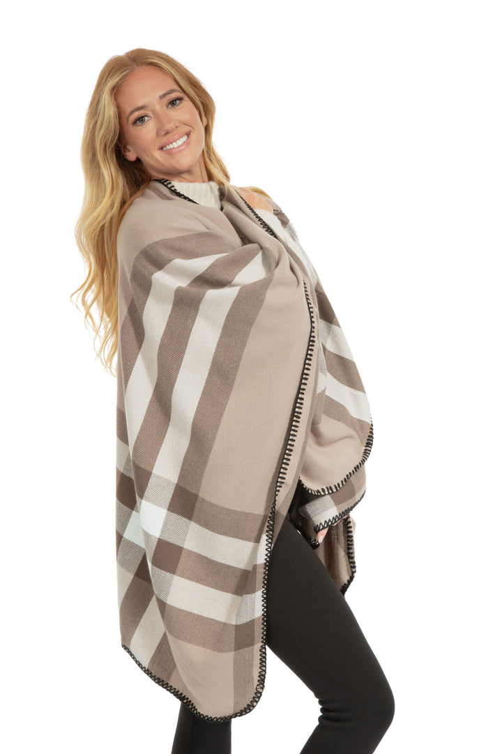 Maddy - Poncho Scarf