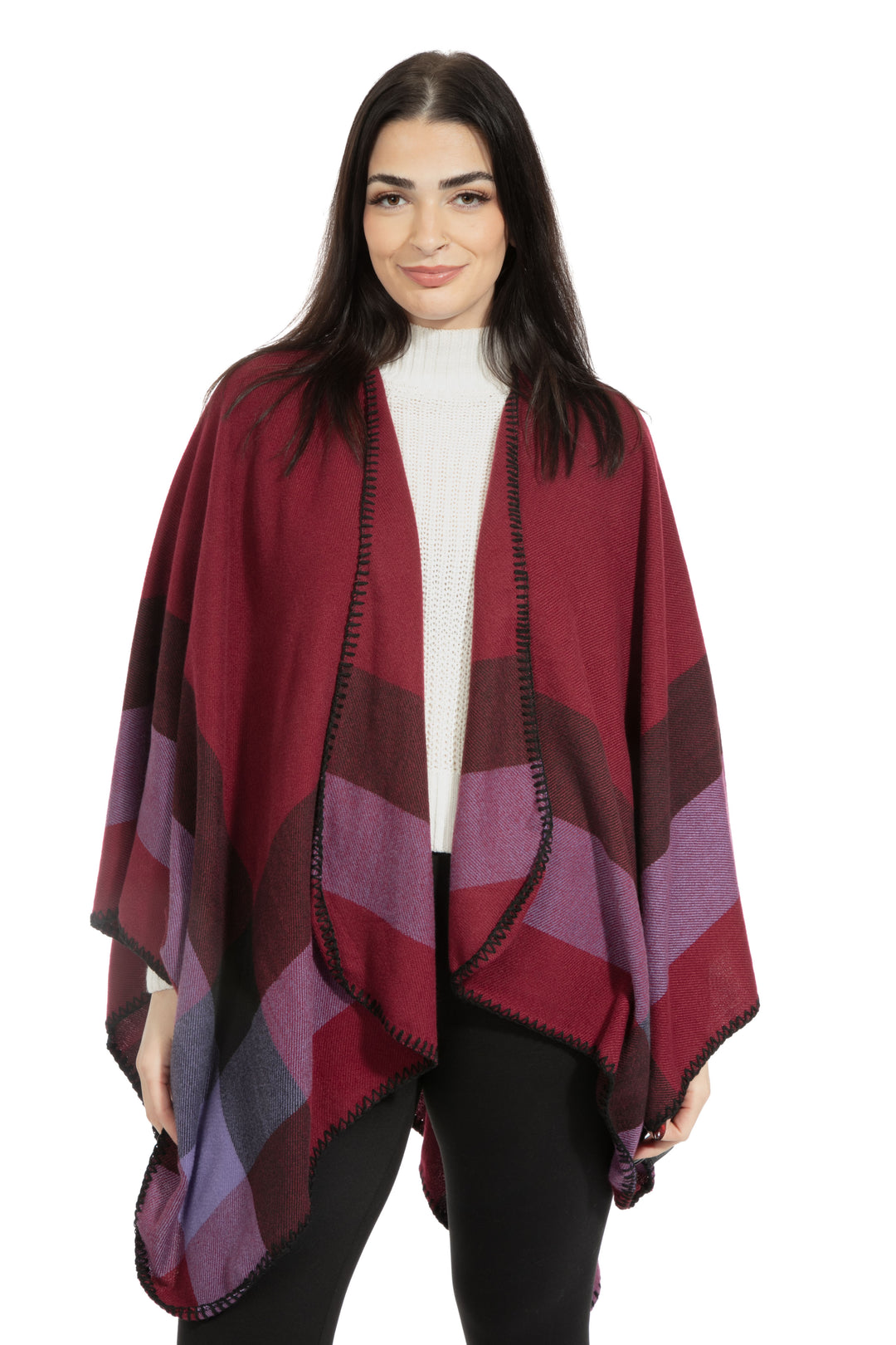 Pauline - Poncho Scarf